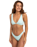 The Billabong Womens Sol Searcher AVA Tank Bikini Top in Lit Skies