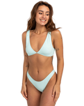 The Billabong Womens Sol Searcher AVA Tank Bikini Top in Lit Skies