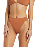 The Billabong Womens Sol Search Aruba Bikini Bottoms in Golden Brown