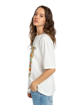 The Billabong Womens Return To Paradise T-Shirt in Salt Crystal