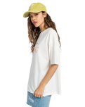 The Billabong Womens Diamond Wave T-Shirt in Salt Crystal