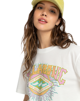 The Billabong Womens Around The Sun T-Shirt in Salt Crystal