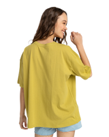 The Billabong Womens Sunrise On The Horizon T-Shirt in Green Envy