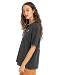 The Billabong Womens Bright Side T-Shirt in Off Black