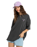 The Billabong Womens Sunday Sesh T-Shirt in Off Black