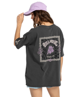 The Billabong Womens Sunday Sesh T-Shirt in Off Black