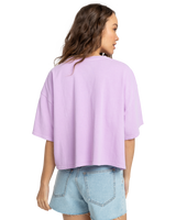 The Billabong Womens Since 73 T-Shirt in Peaceful Lilac