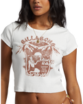 The Billabong Womens Tahiti Bar T-Shirt in Salt Crystal