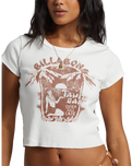 The Billabong Womens Tahiti Bar T-Shirt in Salt Crystal