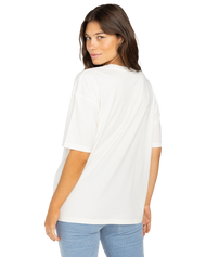 The Billabong Womens Love Is All T-Shirt in Salt Crystal