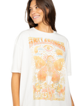 The Billabong Womens Love Is All T-Shirt in Salt Crystal