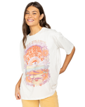 The Billabong Womens Golden Child T-Shirt in Salt Crystal