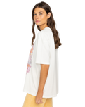 The Billabong Womens Golden Child T-Shirt in Salt Crystal