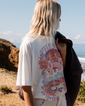 The Billabong Womens Golden Child T-Shirt in Salt Crystal