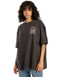 The Billabong Womens We Are Dreaming T-Shirt in Off Black