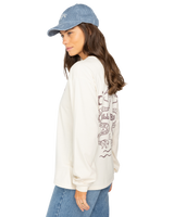 The Billabong Womens No Bad Days T-Shirt in White Cap