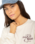 The Billabong Womens No Bad Days T-Shirt in White Cap