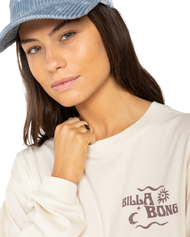 The Billabong Womens No Bad Days T-Shirt in White Cap