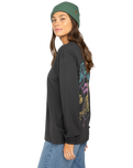 The Billabong Womens Still Karma T-Shirt in Off Black