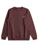 The Billabong Mens Arch Sweatshirt in Port