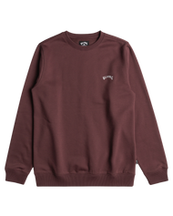 The Billabong Mens Arch Sweatshirt in Port