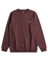 The Billabong Mens Arch Sweatshirt in Port