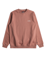 The Billabong Mens Arch Sweatshirt in Rosewood