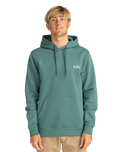 The Billabong Mens Arch Hoodie in Billiard