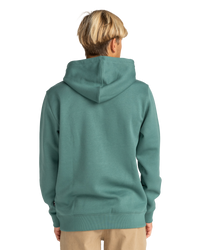 The Billabong Mens Arch Hoodie in Billiard