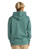 The Billabong Mens Arch Hoodie in Billiard