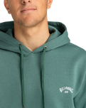 The Billabong Mens Arch Hoodie in Billiard