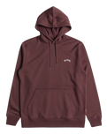 The Billabong Mens Arch Hoodie in Port