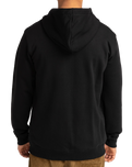 The Billabong Mens Arch Zip Hoodie in Black