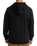 The Billabong Mens Arch Zip Hoodie in Black