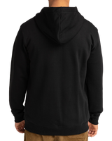 The Billabong Mens Arch Zip Hoodie in Black