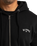 The Billabong Mens Arch Zip Hoodie in Black