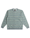 The Billabong Mens Halfrack Sweatshirt in Washed Blue