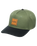 The Billabong Mens Stacked Snapback Cap in Military