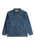 The Billabong Mens Bad Dog Jacket in Ocean Wash