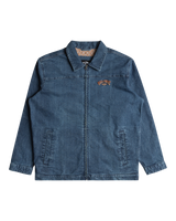 The Billabong Mens Bad Dog Jacket in Ocean Wash