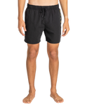 The Billabong Mens All Day Heritage Volley Shorts in Black