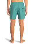 All Day Heritage Layback Volley Shorts in Jade