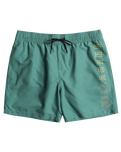 All Day Heritage Layback Volley Shorts in Jade