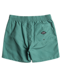 All Day Heritage Layback Volley Shorts in Jade