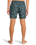 Vacay Layback Swimshorts in Deep Sea