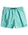 All Day Layback Swimshorts in Poolside Blue