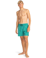 All Day Layback Swimshorts in Sea Green