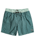 The Billabong Mens Vacay Volley Shorts in Marine Green