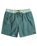 The Billabong Mens Vacay Volley Shorts in Marine Green