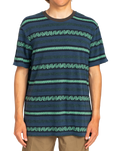 The Billabong Mens Halfrack T-Shirt in Navy